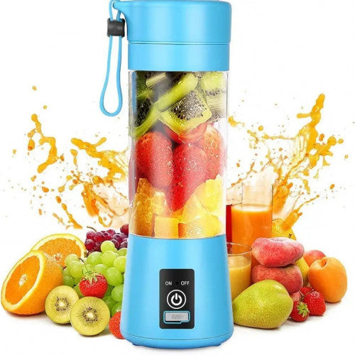 🥤 Mini Licuadora Portátil Recargable – Prepara Batidos Frescos en Cualquier Lugar 🍓⚡