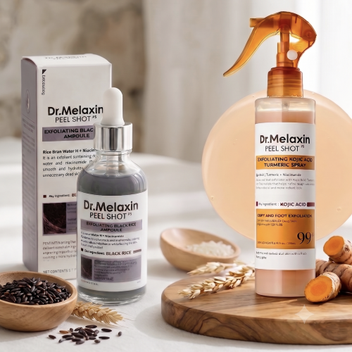 ✨🧴 Dr. Melaxin Peel Shot + Turmeric Spray | Rutina Coreana para una Piel Radiante ✨